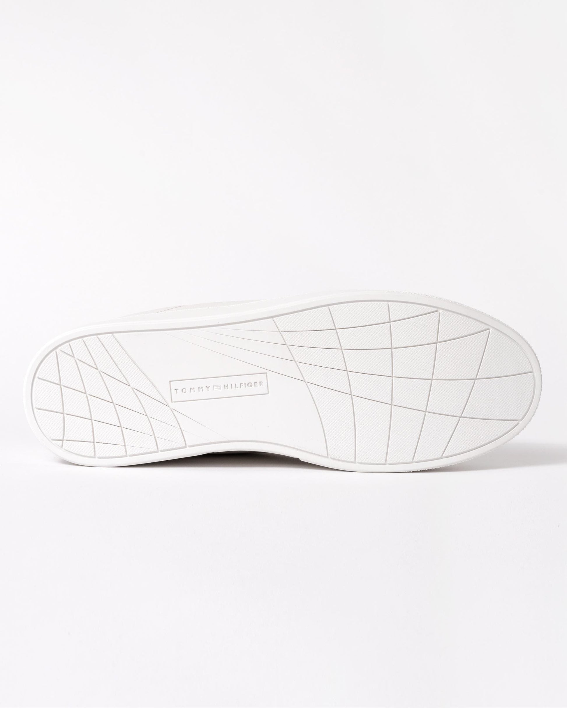 Tommy Hilfiger Icon Court Pin Perforated Mens Trainer