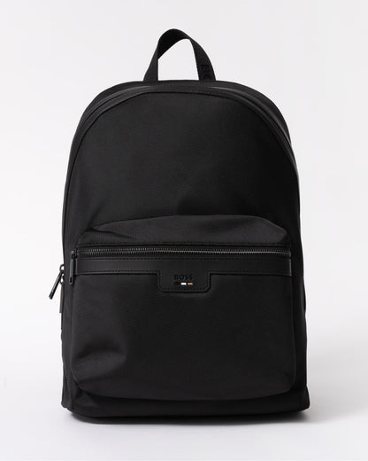 BOSS Orange Ray Mens Structured Backpack With Signature Trims