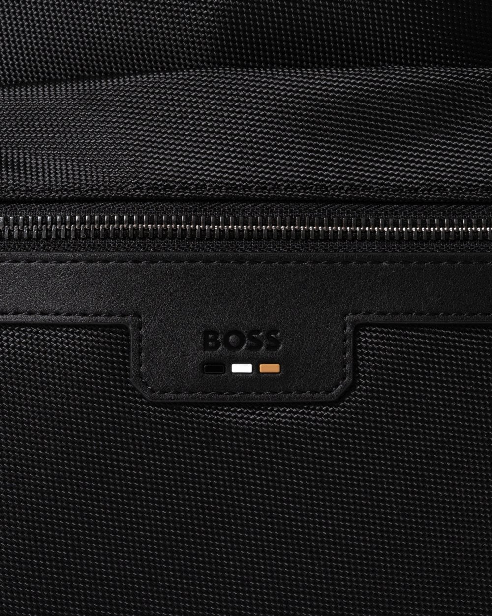 BOSS Orange Ray Mens Structured Backpack With Signature Trims