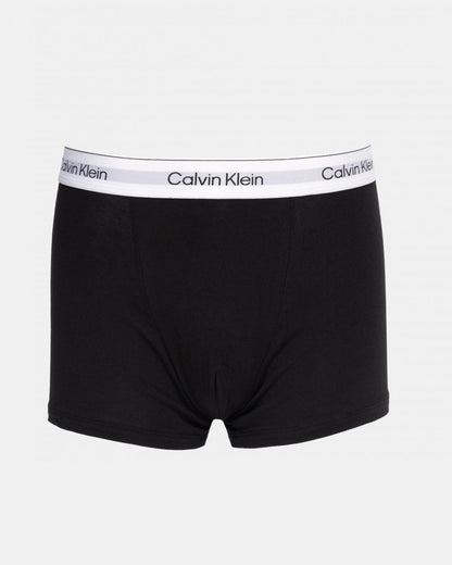 Calvin Klein 3 Pack Mens Relaxed Dart Trunk - Black/Black/Black