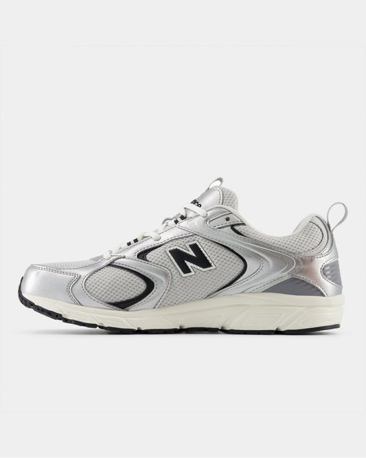 New Balance 408 Unisex Trainers - Silver Metalic