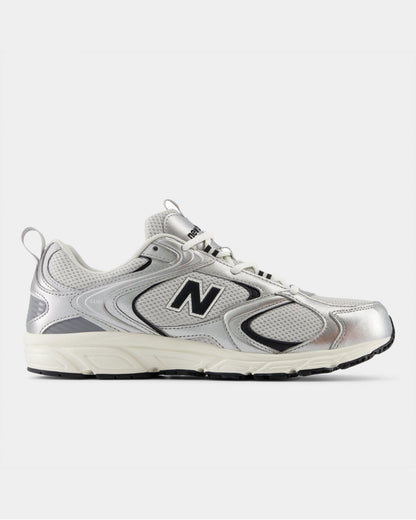 New Balance 408 Unisex Trainers - Silver Metalic