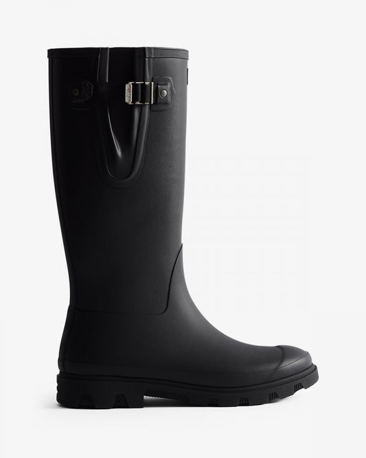 Hunter Downpour Mens Adjustable Boot - Black