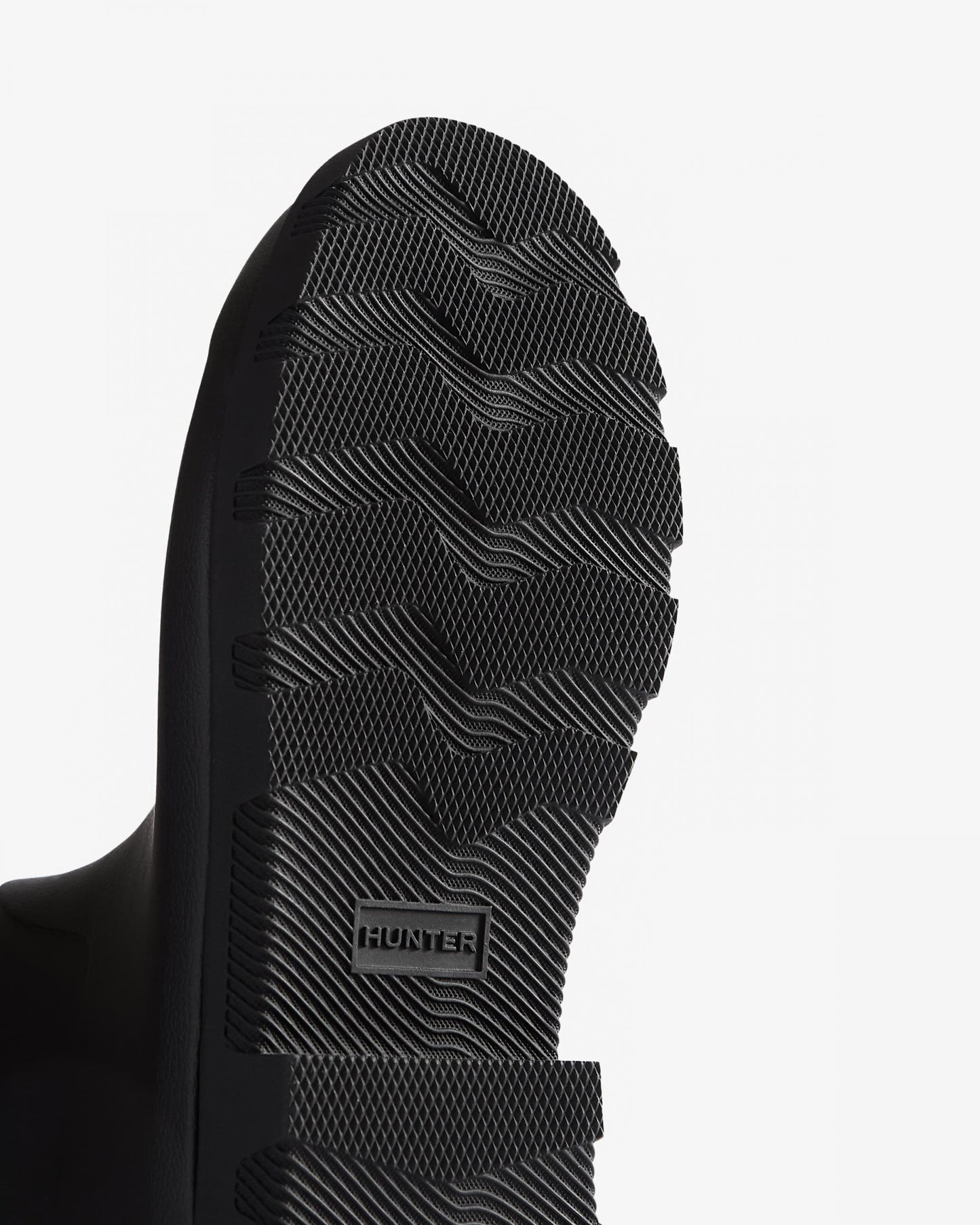 Hunter Downpour Mens Adjustable Boot - Black