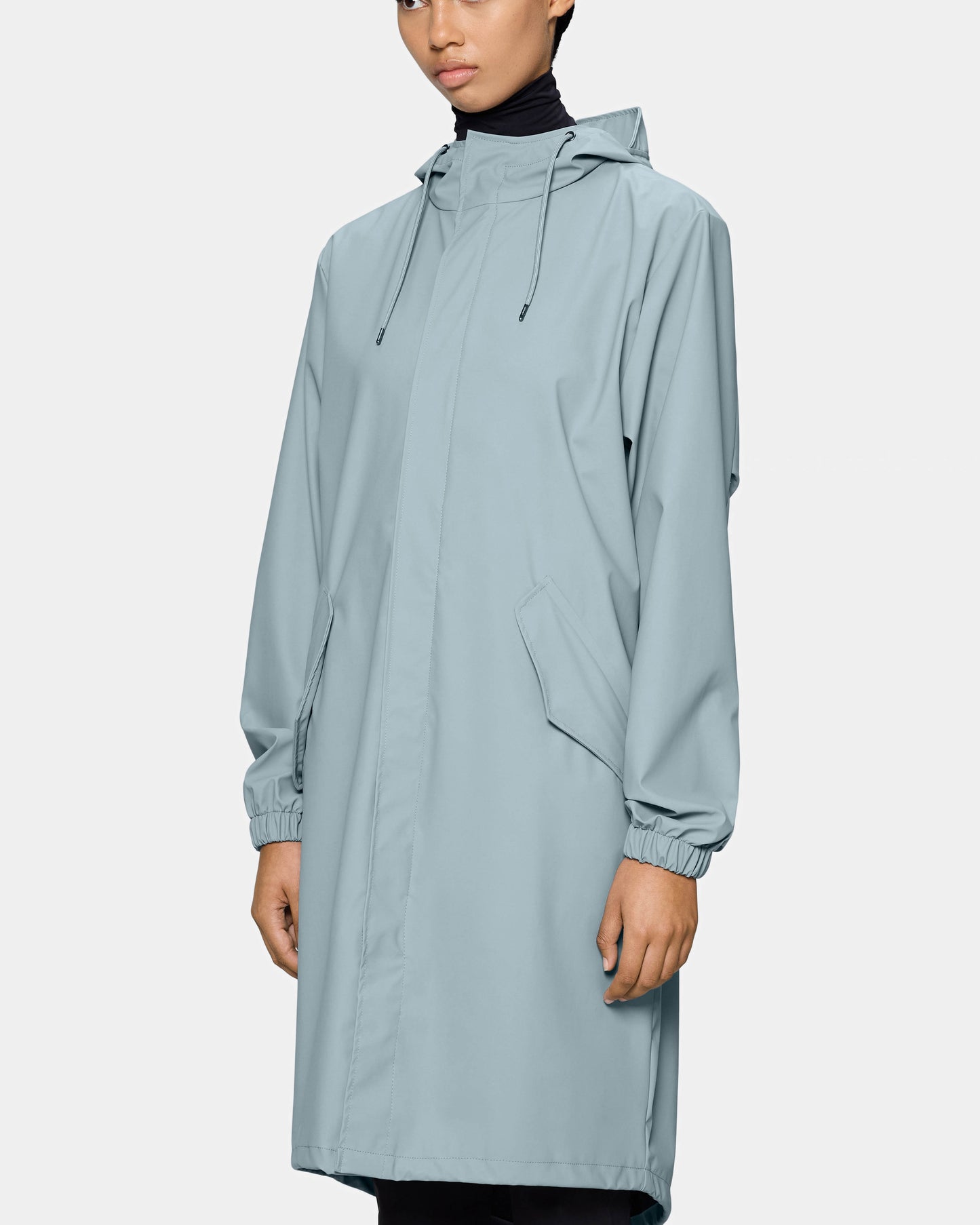 Rains Unisex Fishtail Parka - Pool 147