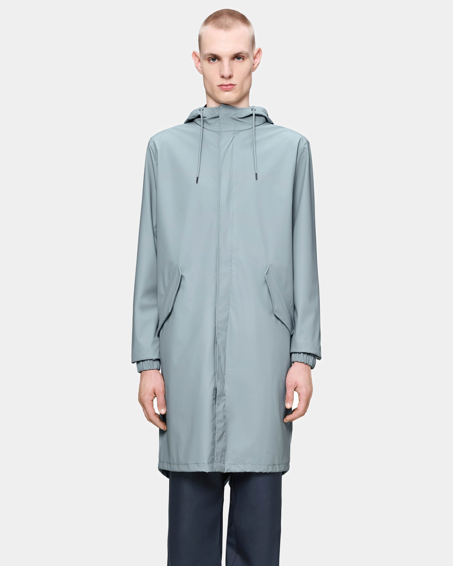 Rains Unisex Fishtail Parka - Pool 147