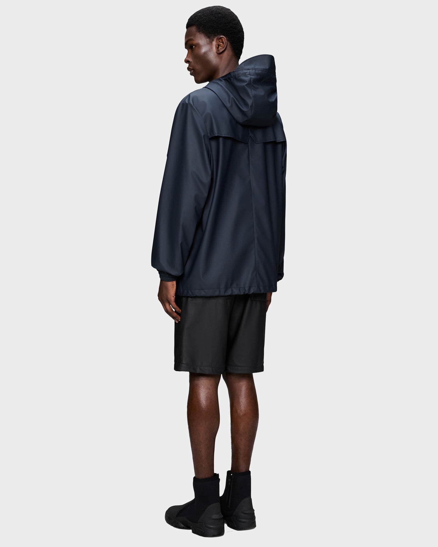Rains Storm Breaker Unisex Jacket - 47 Navy | CHO | Designer Unisex Rain Coats