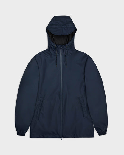 Rains Storm Breaker Unisex Jacket - 47 Navy | CHO | Designer Unisex Rain Coats