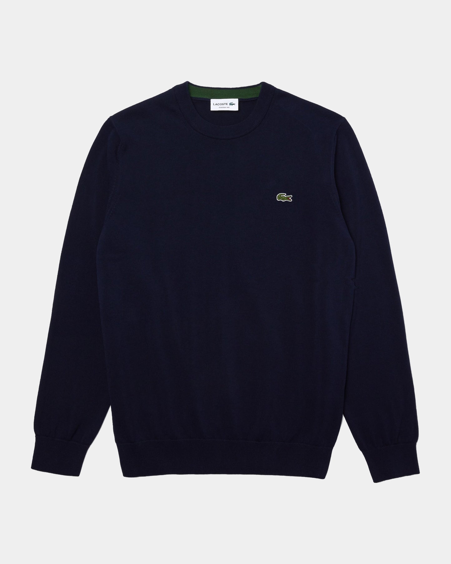 Lacoste Unisex Organic Cotton Sweater - Navy Blue 166