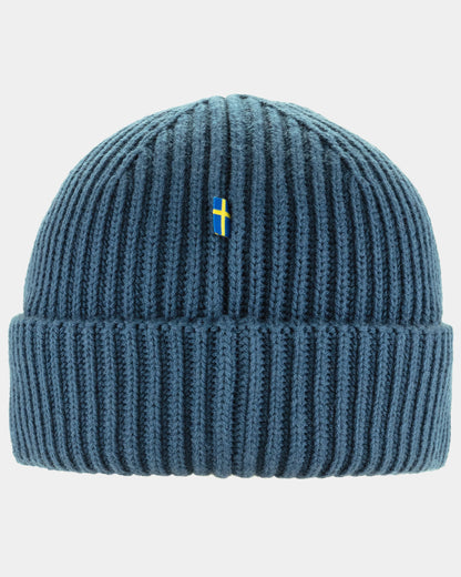 Fjallraven 1960 Lite Logo Beanie - Indigo Blue 534
