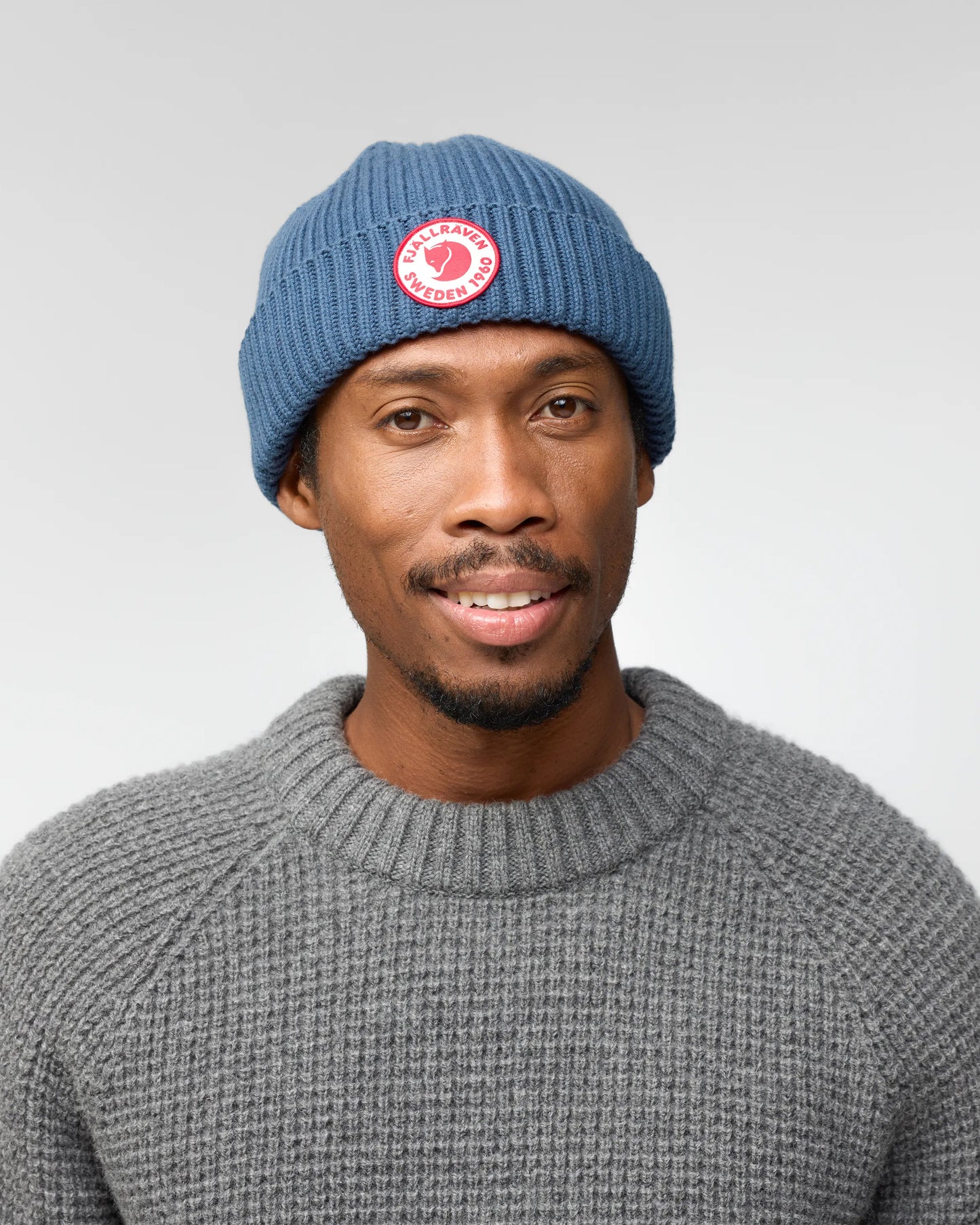 Fjallraven 1960 Lite Logo Beanie - Indigo Blue 534