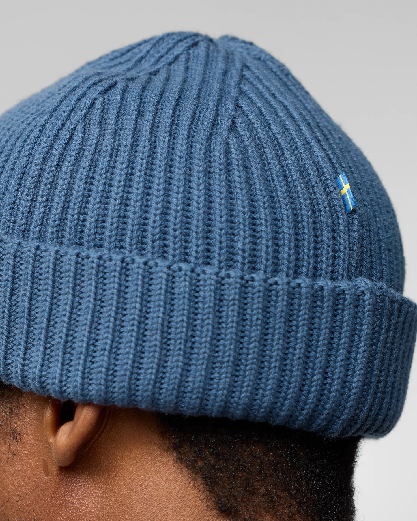 Fjallraven 1960 Lite Logo Beanie - Indigo Blue 534
