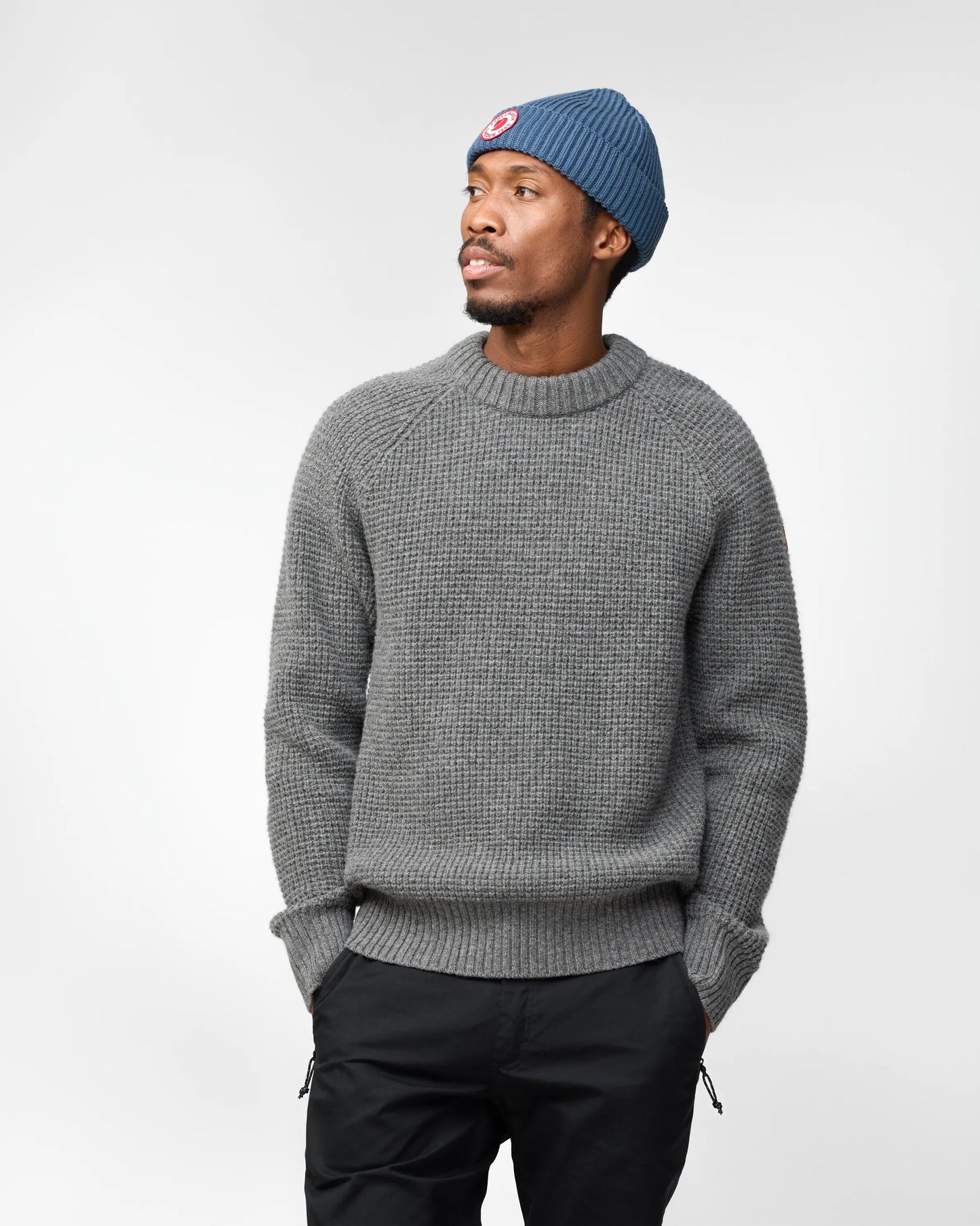 Fjallraven 1960 Lite Logo Beanie - Indigo Blue 534