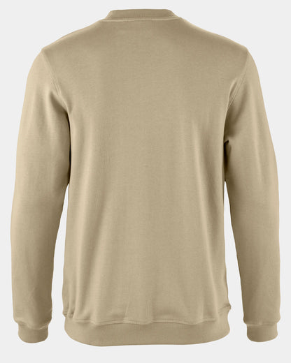 Fjallraven 1960 Logo Badge Mens Sweatshirt - Fossil 118