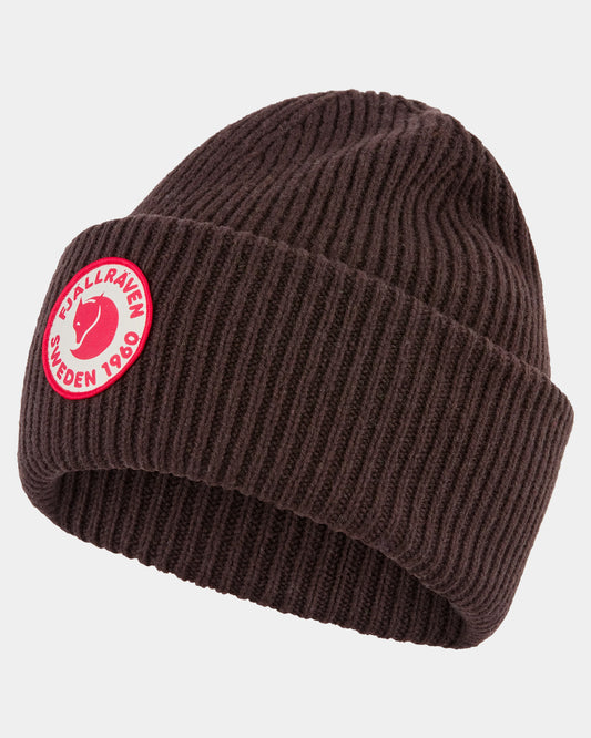 Fjallraven 1960 Logo Unisex Beanie - Black Oak 294 | CHO | Designer Unisex Beanies