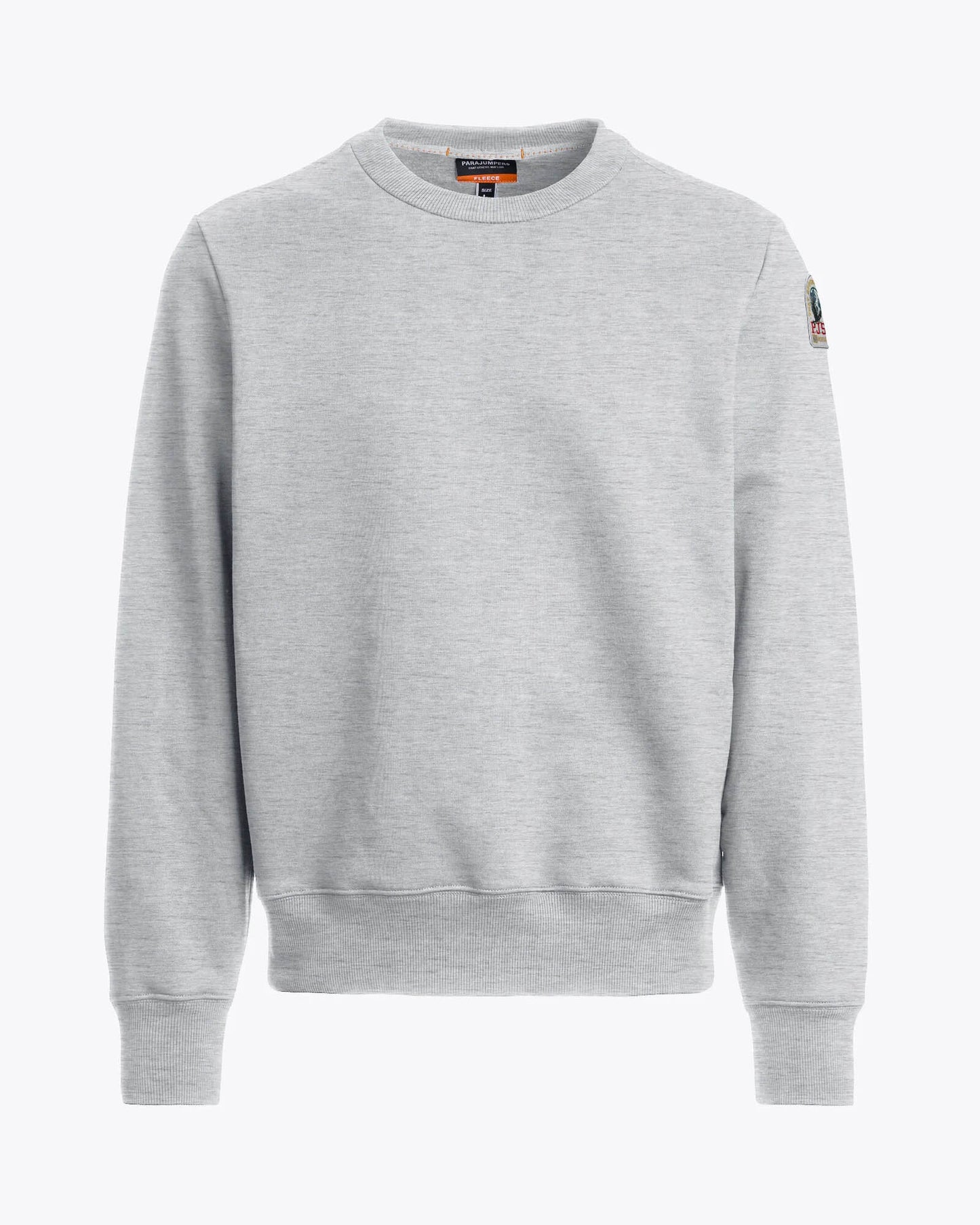 Parajumpers Broad Peak Mens Sweatshirt - Ash Grey Melange 608
