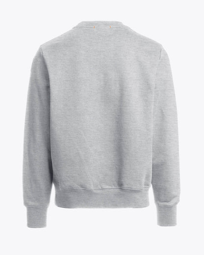 Parajumpers Broad Peak Mens Sweatshirt - Ash Grey Melange 608