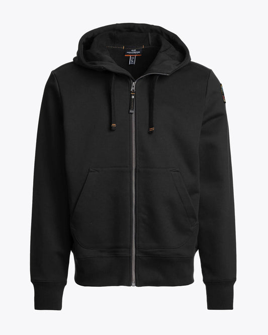 Parajumpers Charlie Easy Mens Hooded Sweatshirt - Black 541