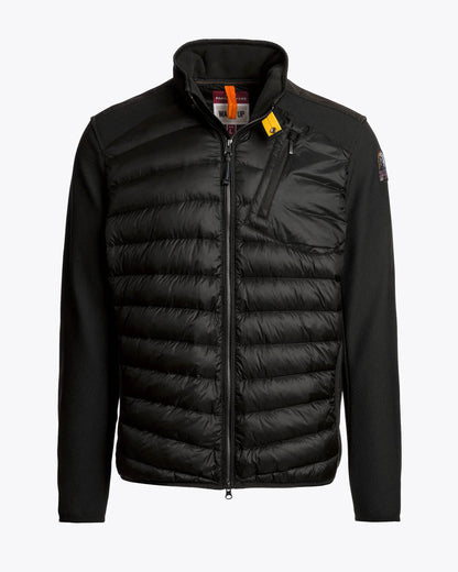 Parajumpers Jayden Mens Fleece/Nylon Jacket - Black 541