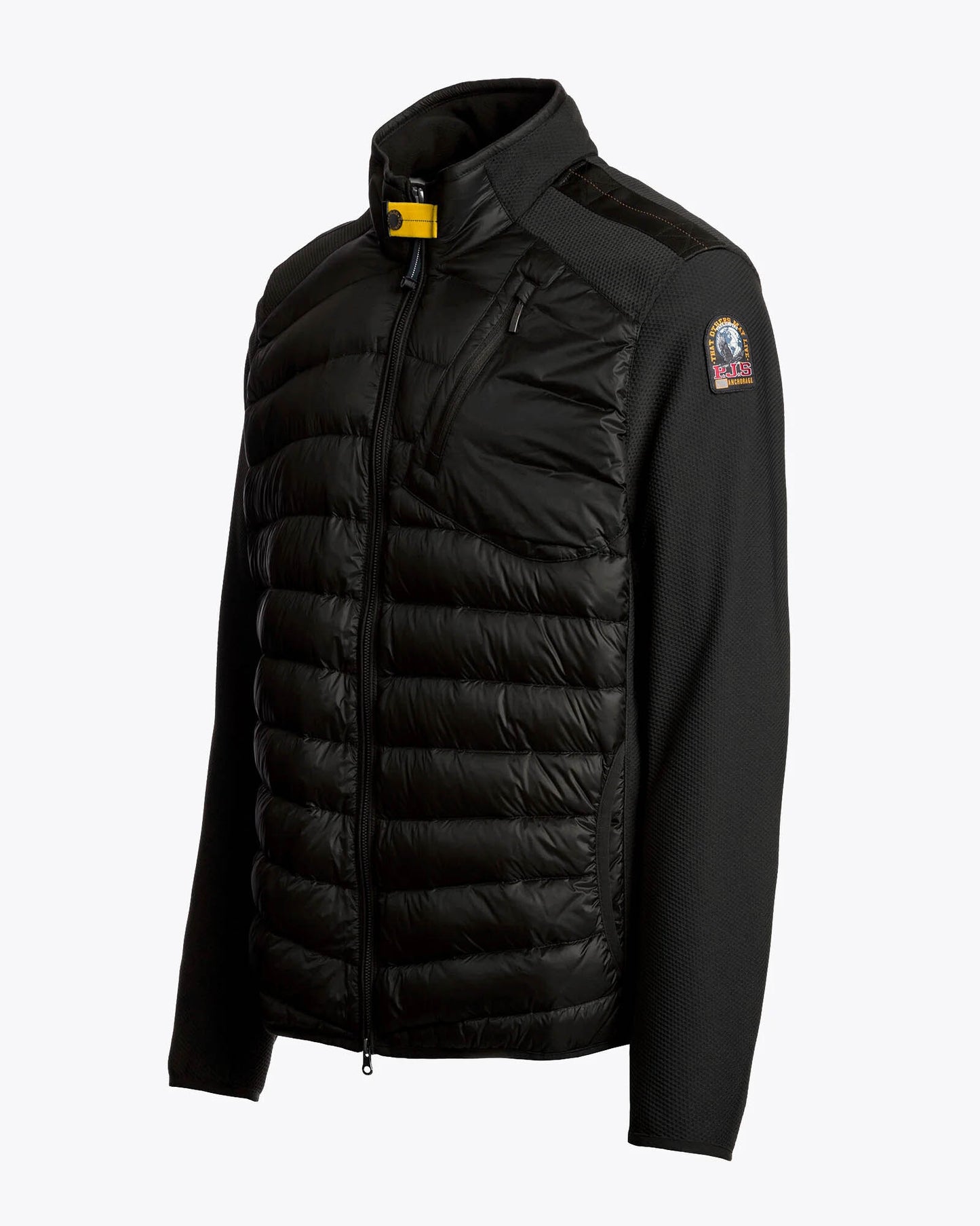 Parajumpers Jayden Mens Fleece/Nylon Jacket - Black 541