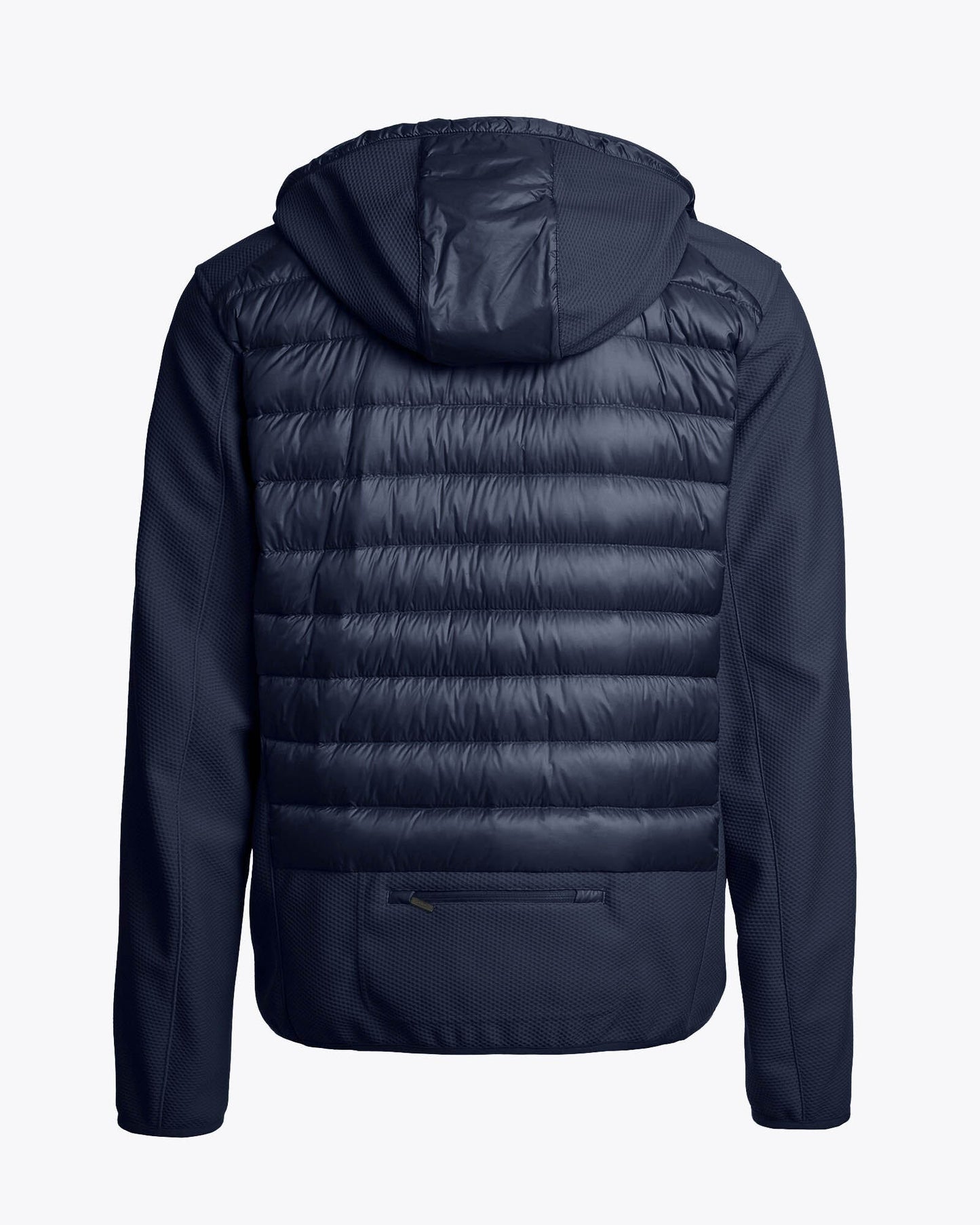 Parajumpers Nolan Mens Fleece/Nylon Hooded Jacket - Blue Navy 316