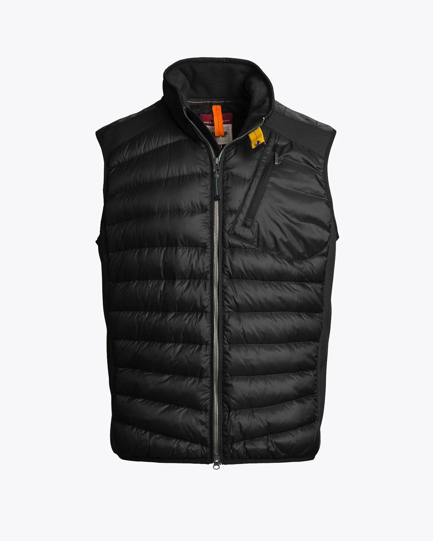 Parajumpers Zavier Mens Fleece/Nylon Gilet - Black 541