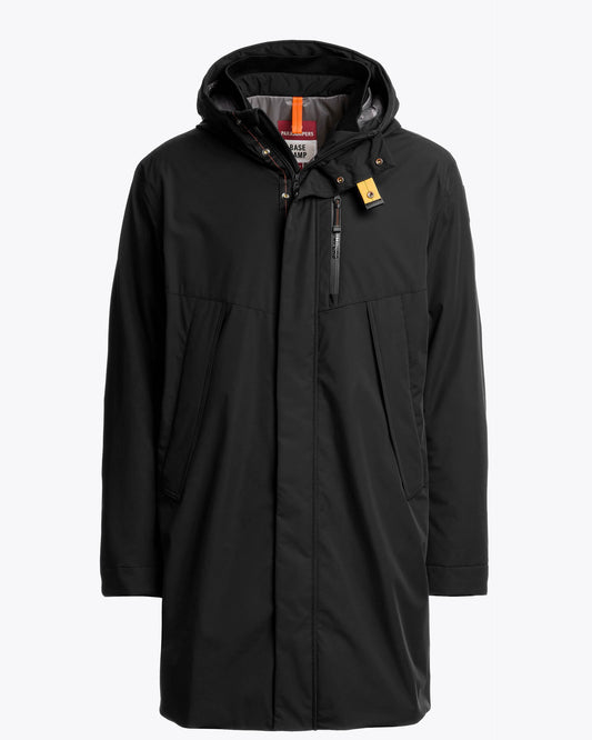 Parajumpers Easy Mens Hooded Padded Coat - Black 541