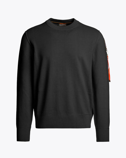 Parajumpers Basic Braw Mens Crew Neck Sweater - Black 541