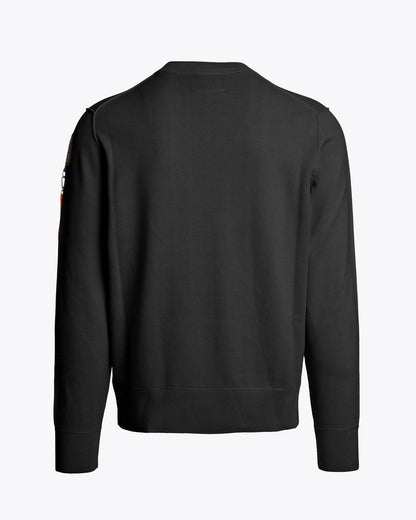 Parajumpers Basic Braw Mens Crew Neck Sweater - Black 541