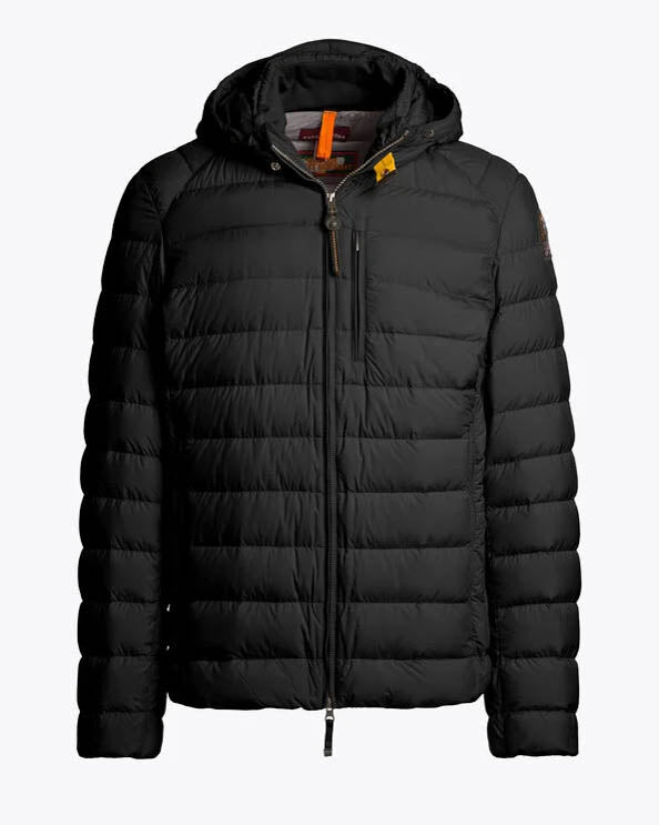 Parajumpers Last Minute Mens Hooded Down Jacket - Black 541
