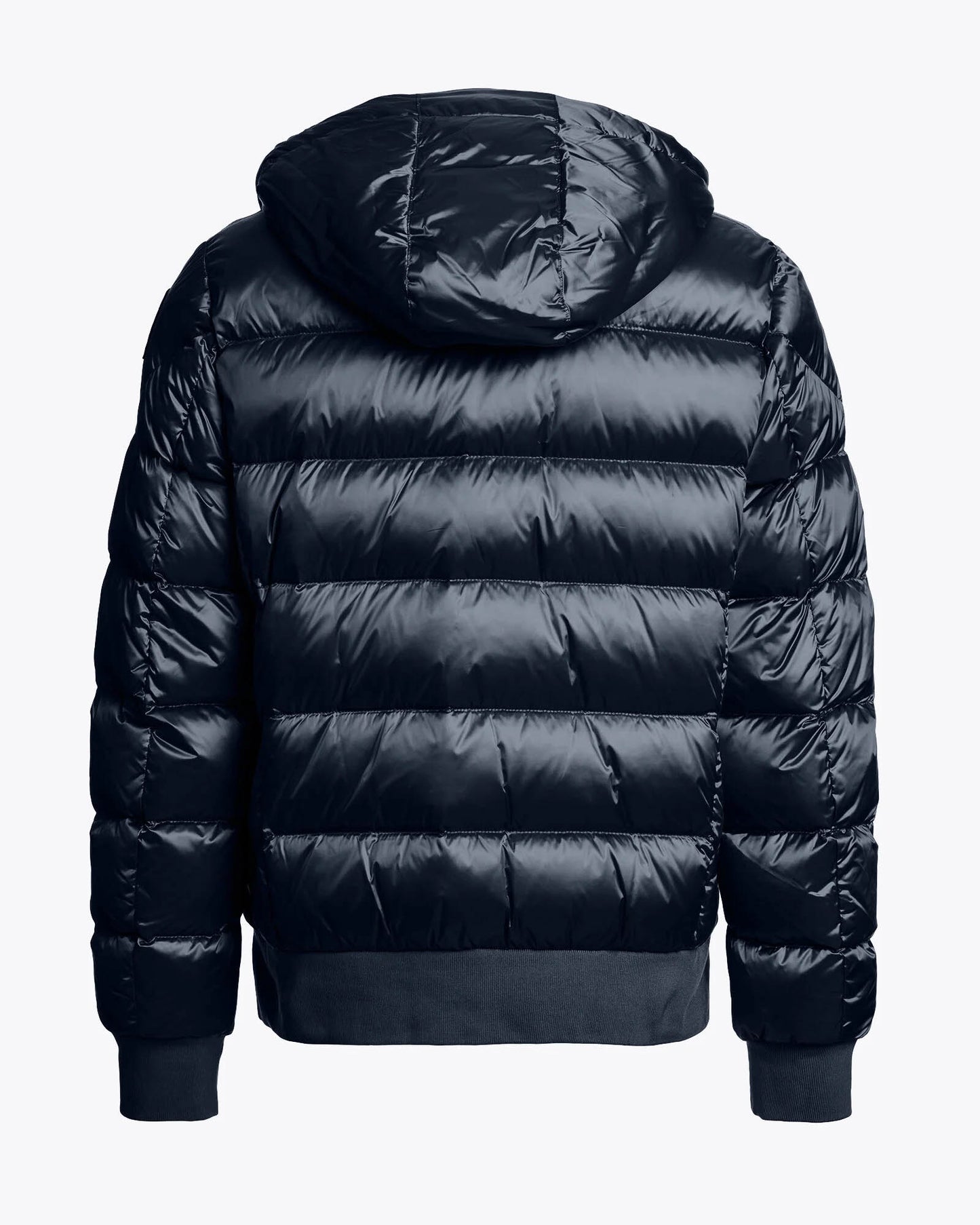 Parajumpers Pharrell Mens Hooded Down Bomber - Blue Navy 316