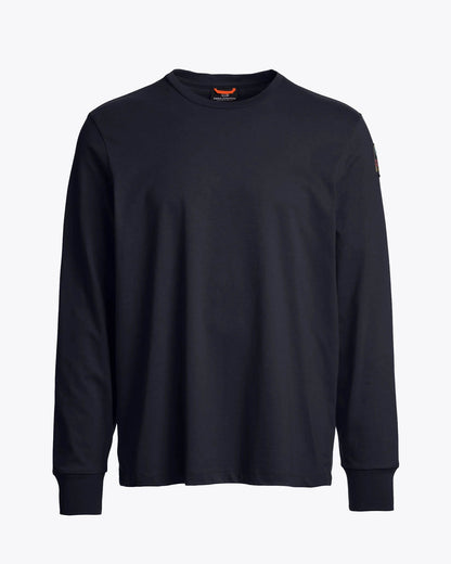 Parajumpers Kip Mens Long Sleeve T-Shirt - Blue Navy 316