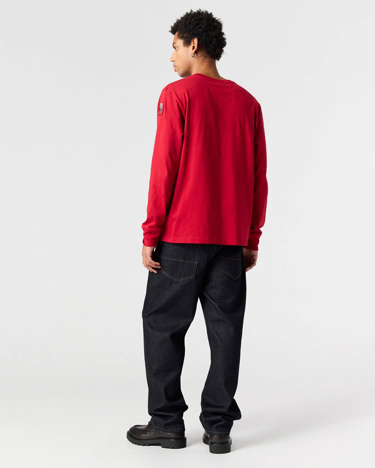 Parajumpers Kip Mens Long Sleeve T-Shirt - Red 527