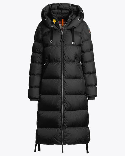 Parajumpers Panda Womens Hooded Down Coat - Black 541