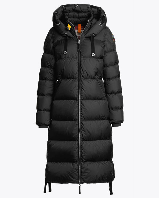 Parajumpers Panda Womens Hooded Down Coat - Black 541