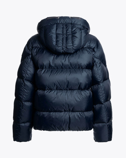 Parajumpers Tilly Womens Hooded Down Jacket - Blue Navy 316