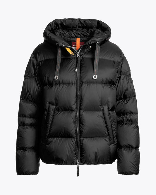 Parajumpers Tilly Womens Hooded Down Jacket - Black 541