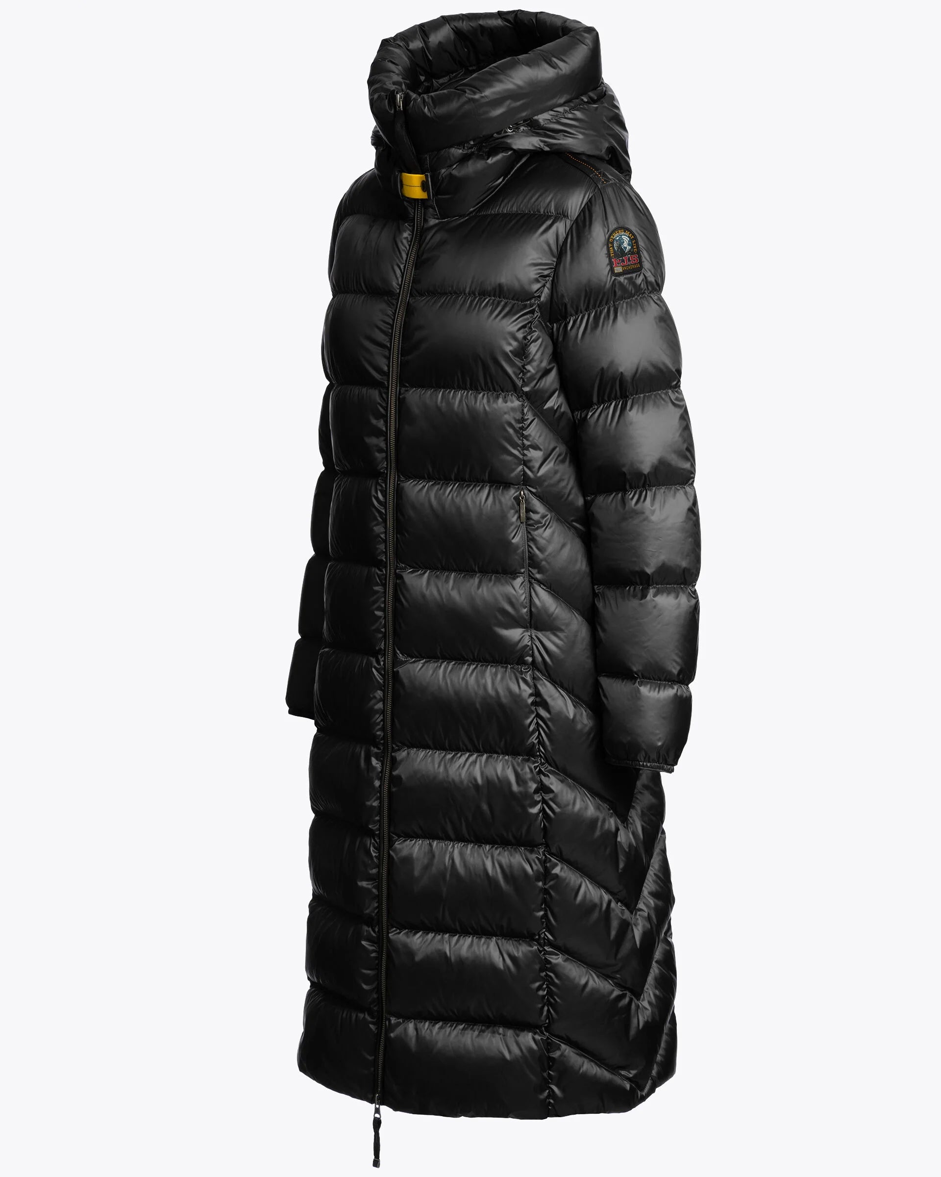 Parajumpers Leah Womens Hooded Down Coat - Black 541 - CHO - Designer Womens Padded Jackets