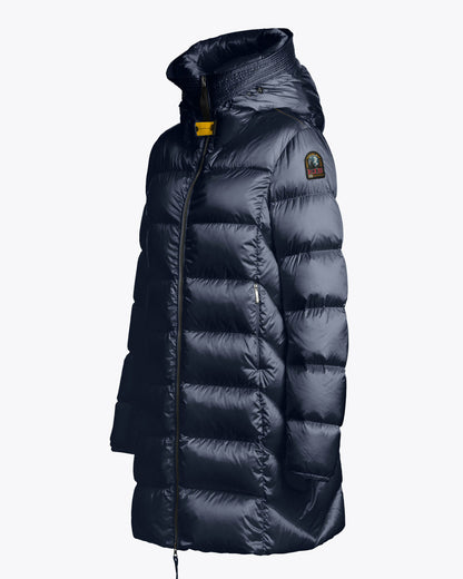 Parajumpers Marion Womens Hooded Down Jacket - Blue Navy 316