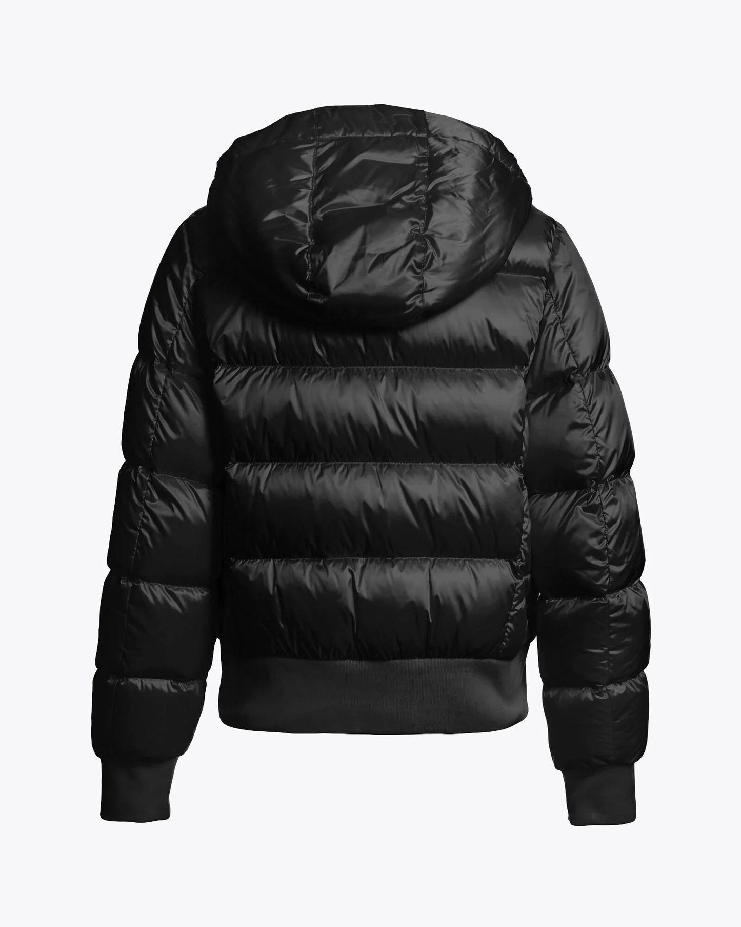 Parajumpers Mariah Womens Hooded Down Bomber - Black 541
