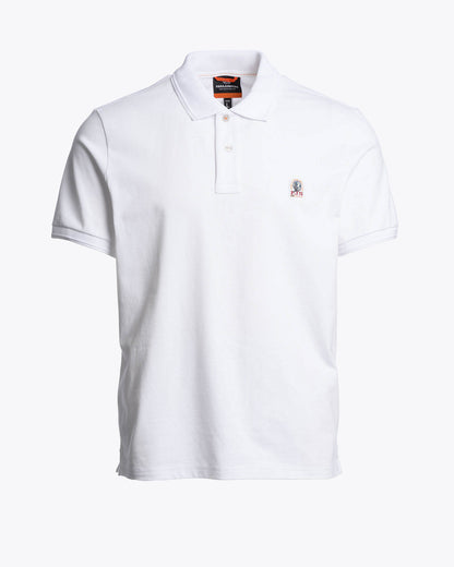 Parajumpers Wellington Mens Polo Shirt - White 501