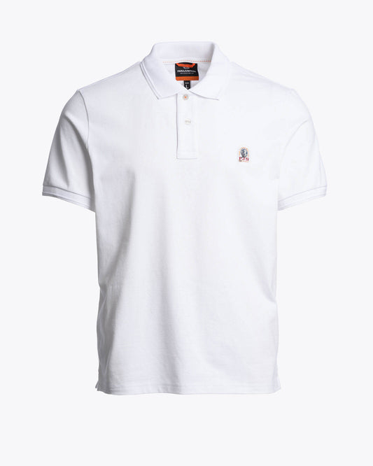 Parajumpers Wellington Mens Polo Shirt - White 501