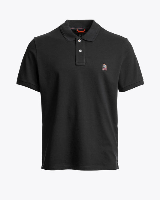 Parajumpers Wellington Mens Polo Shirt - Black 541