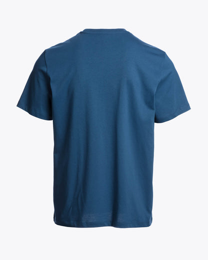 Parajumpers Patch Mens T-Shirt - True Blue 276 | CHO | Designer Mens Short Sleeve T-Shirts