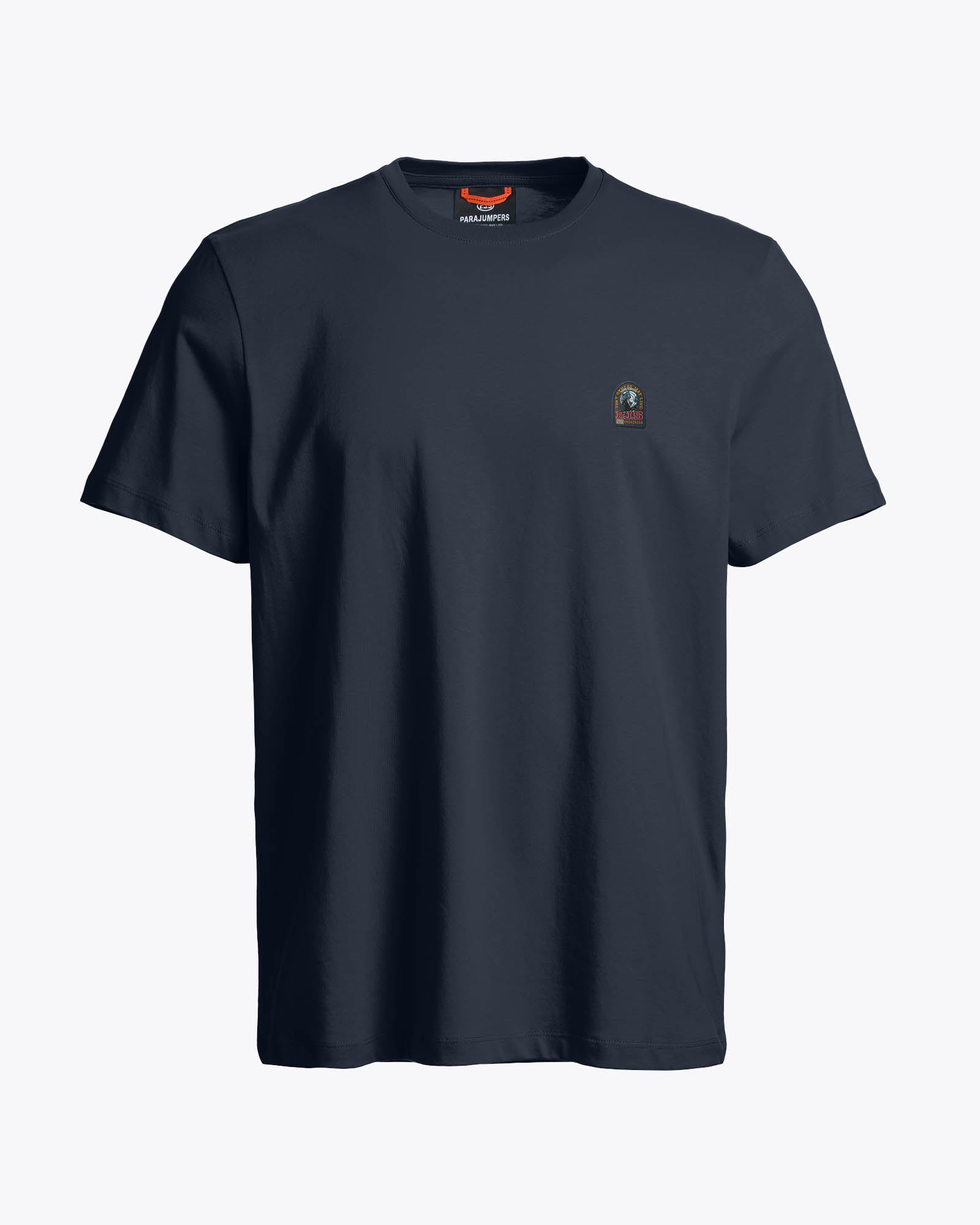 Parajumpers Patch Mens T-Shirt - Blue Navy 316 | CHO | Designer Mens Short Sleeve T-Shirts