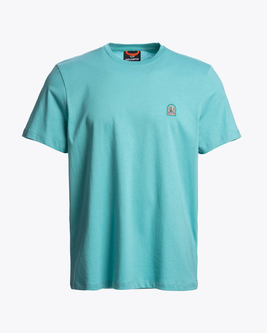Parajumpers Patch Mens T-Shirt - Aqua 522