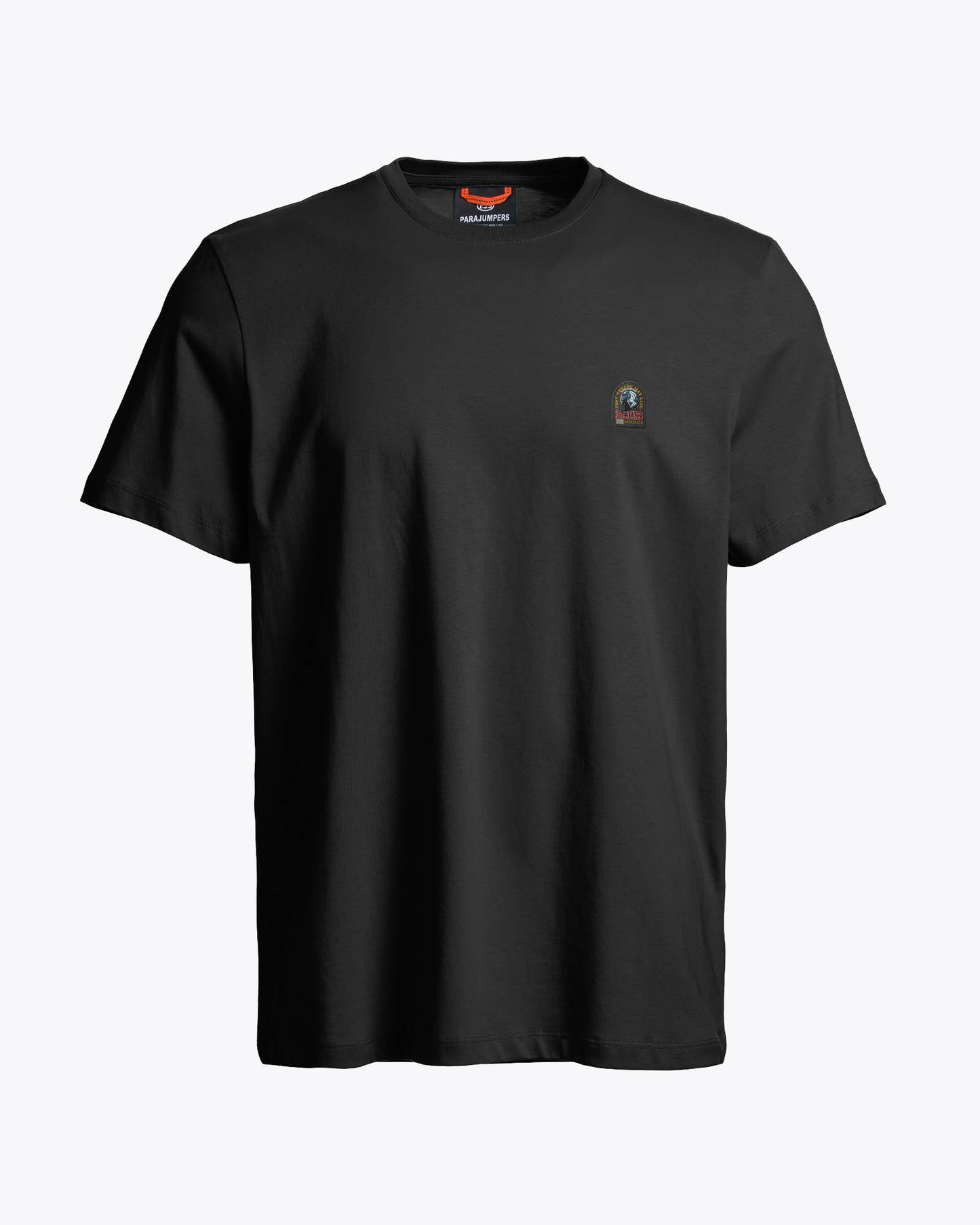 Parajumpers Patch Mens T-Shirt - Black 541 | CHO | Designer Mens Short Sleeve T-Shirts