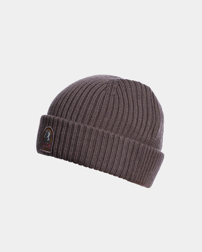 Parajumpers Matio Knitted Beanie - Graphite Orchid 124, side