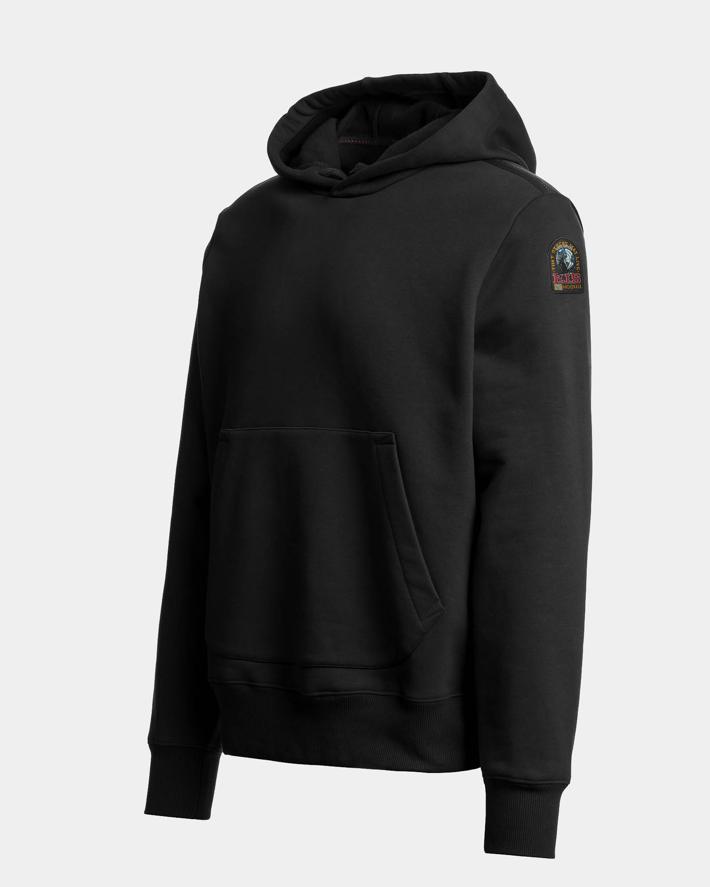 Parajumpers Everest Mens Hoodie - Black 541, side