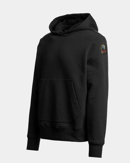 Parajumpers Everest Mens Hoodie - Black 541, side